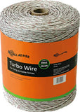 G62089 Gallagher 2624' White Turbo Electric Fence Wire