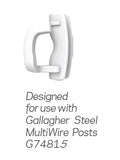 g74815 Gallagher Multi Wire Ring Top Post Insulator | 30 pack for Gallagher Electric Fence