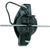 Black Gallagher Pinlock Wood Post Fence Insulators holding smooth wire