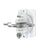 Gallagher 3 way gate anchor kit with a silver metal mounting plate and threaded bolt, shown on a plain white background.