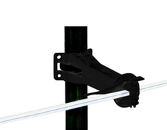 Black Gallagher Multi-Post Pinlock Offset Insulators 20 Pack 