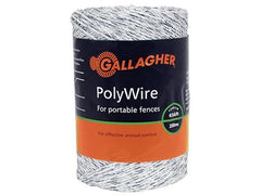 Gallagher 656' Electric Fence Poly Wire 